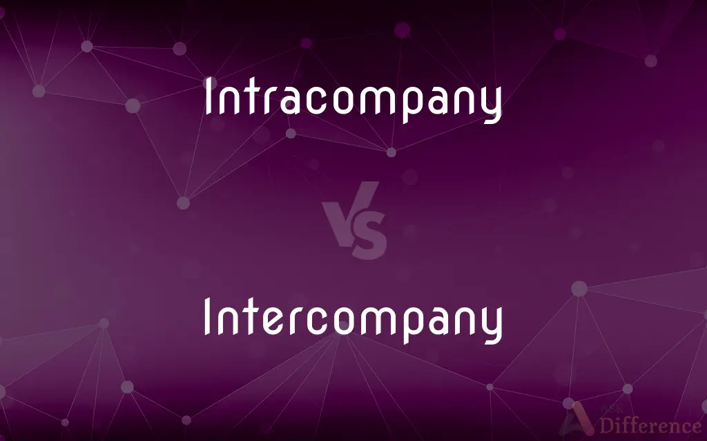 Intracompany vs. Intercompany — What's the Difference?