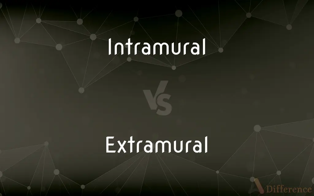 Intramural vs. Extramural — What's the Difference?