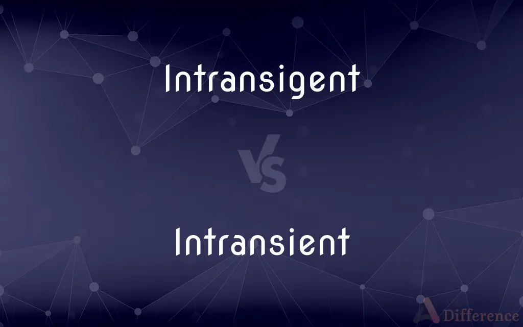 Intransigent vs. Intransient — Which is Correct Spelling?