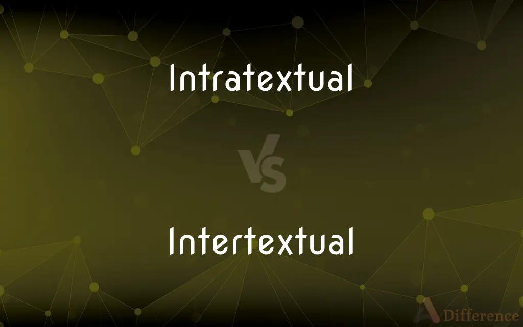 Intratextual vs. Intertextual — What's the Difference?