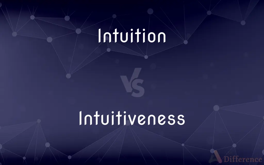 Intuition vs. Intuitiveness — What's the Difference?
