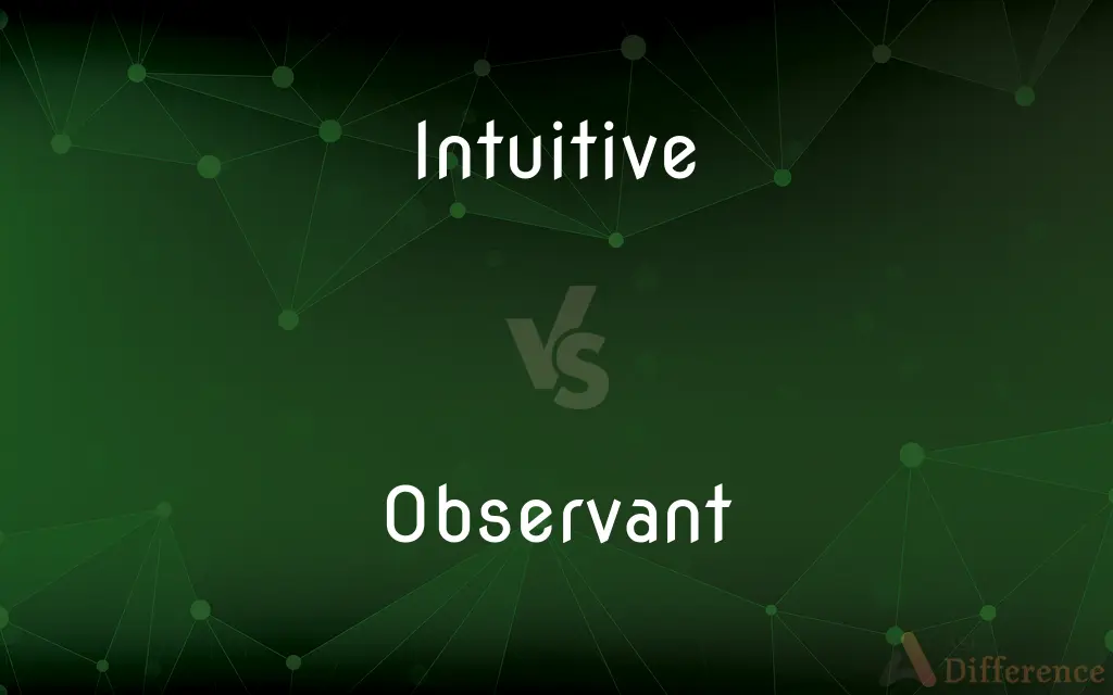 Intuitive vs. Observant — What's the Difference?
