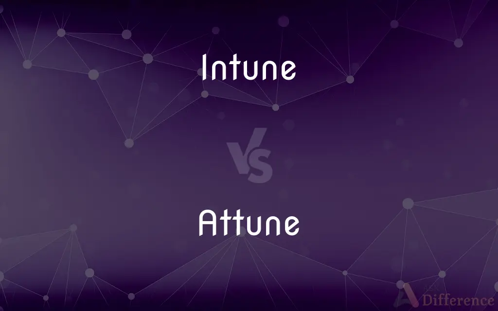 Intune vs. Attune — What's the Difference?
