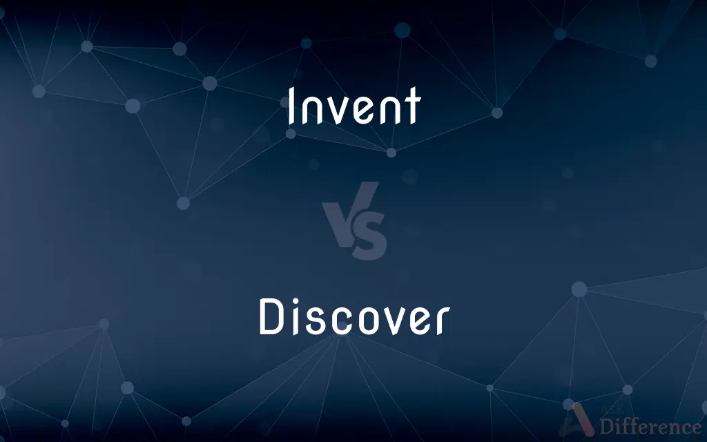 Invent vs. Discover — What's the Difference?