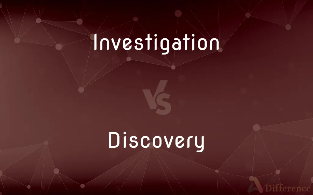 Investigation vs. Discovery — What's the Difference?
