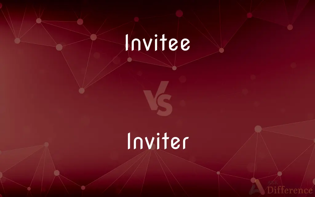 Invitee vs. Inviter — What's the Difference?