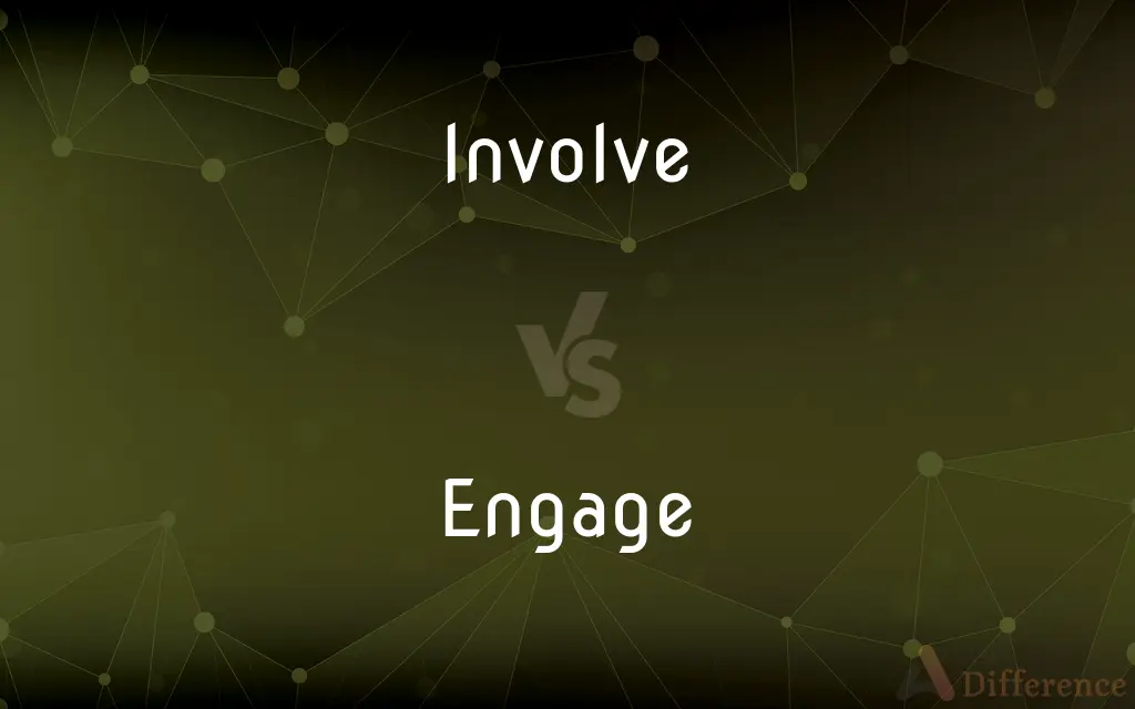 Involve vs. Engage — What's the Difference?