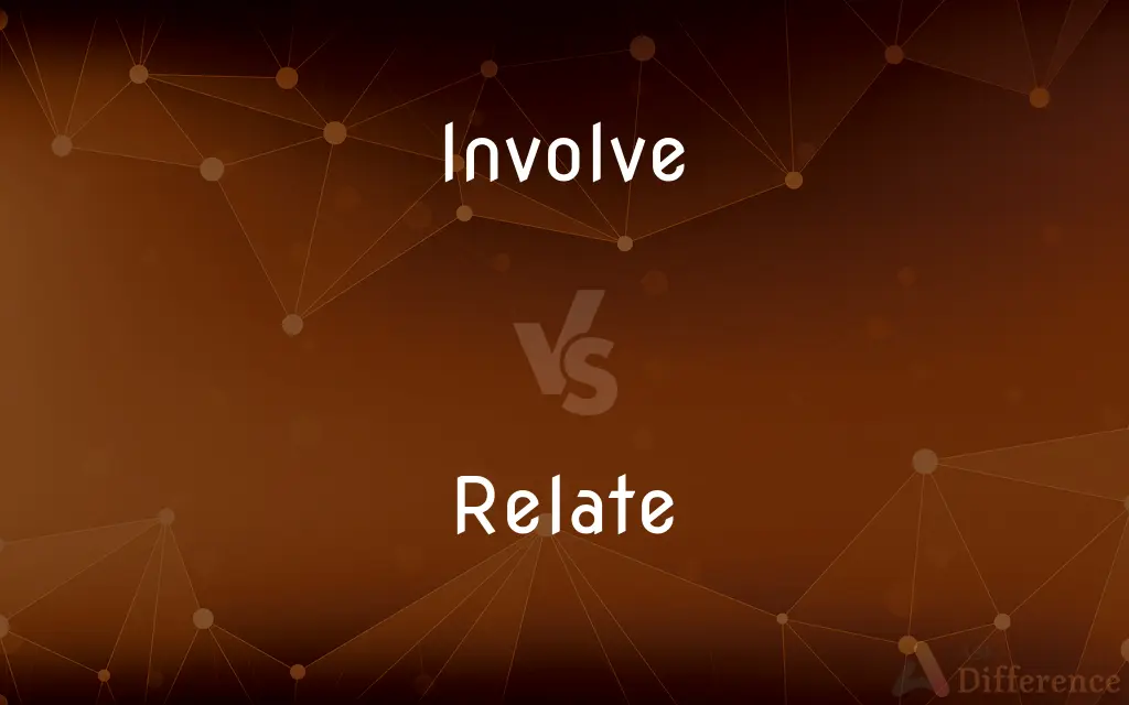 Involve vs. Relate — What's the Difference?