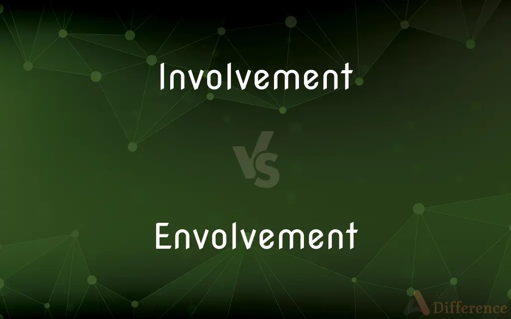 Involvement vs. Envolvement — What's the Difference?