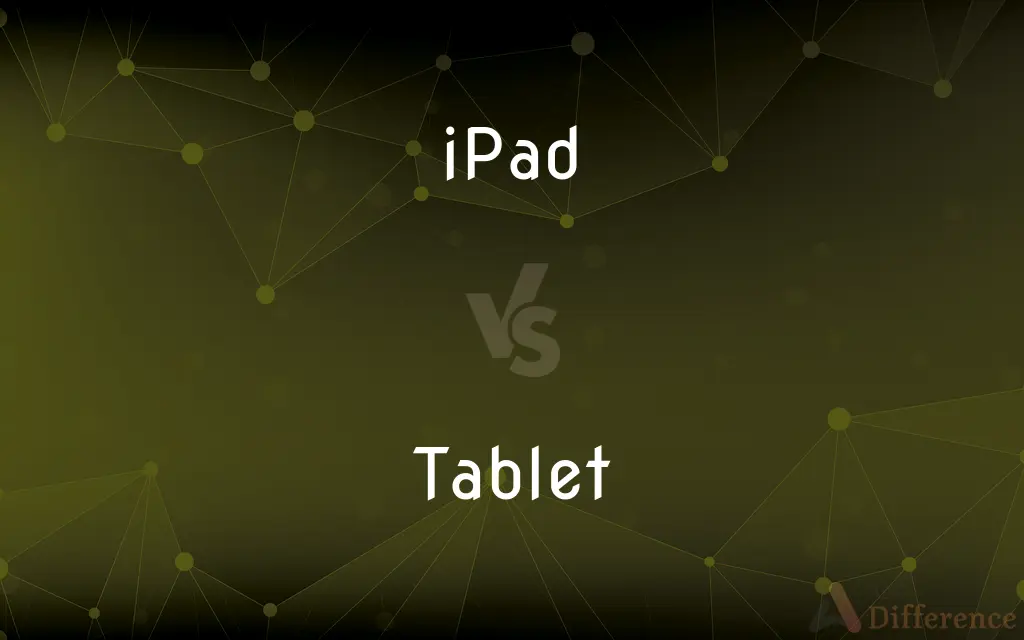 iPad vs. Tablet — What's the Difference?