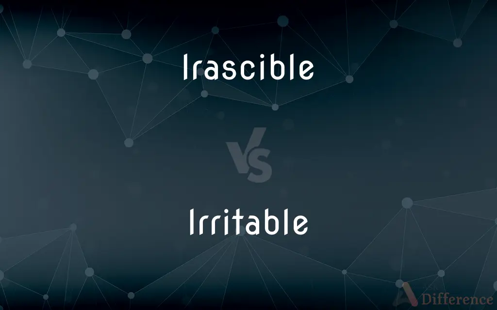 Irascible vs. Irritable — What's the Difference?