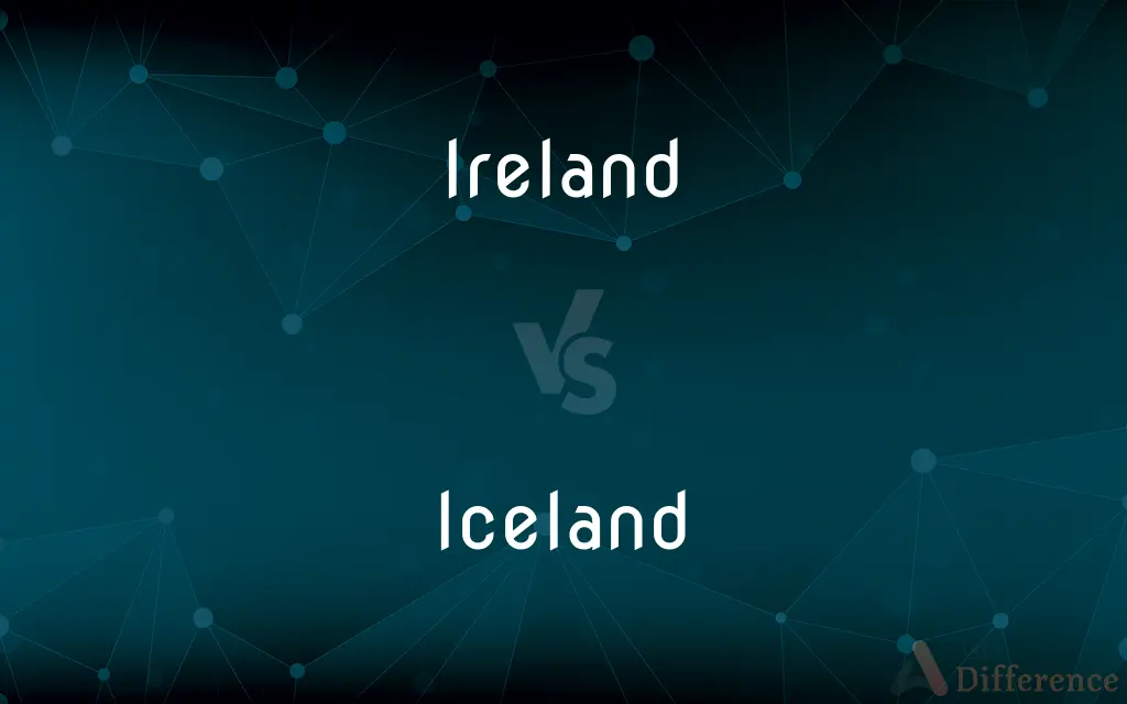 Ireland vs. Iceland — What's the Difference?