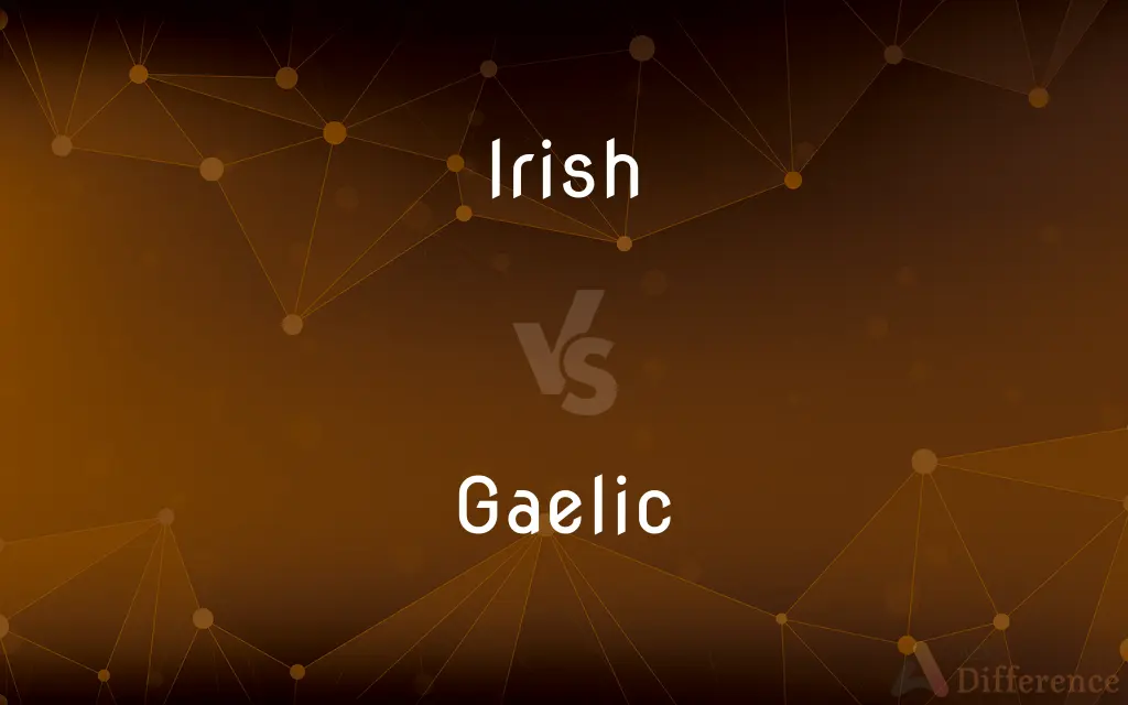 Irish vs. Gaelic — What's the Difference?