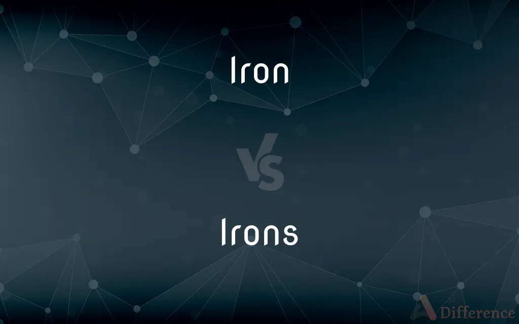 Iron vs. Irons — What's the Difference?