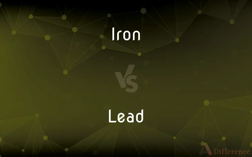Iron vs. Lead — What's the Difference?