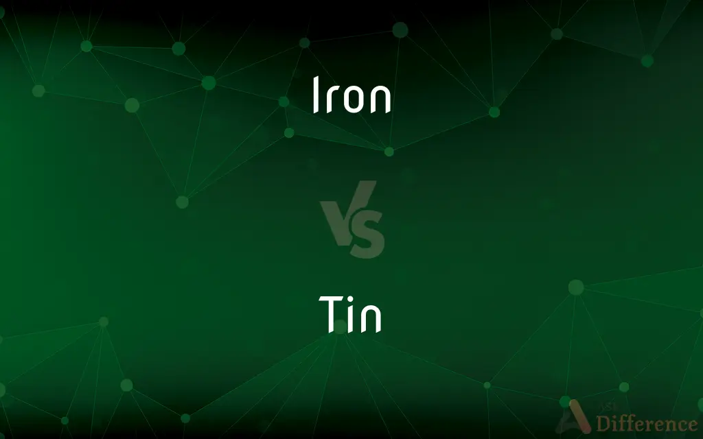 Iron vs. Tin — What's the Difference?