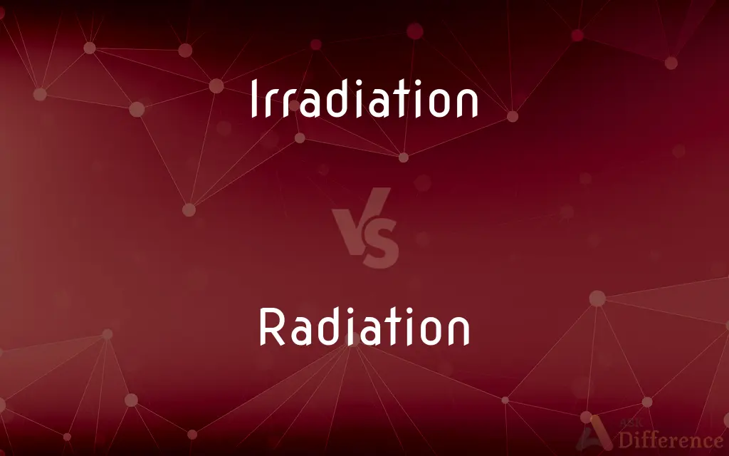 Irradiation vs. Radiation — What's the Difference?