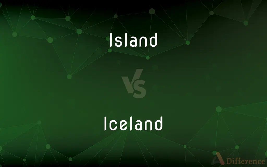 Island vs. Iceland — What's the Difference?