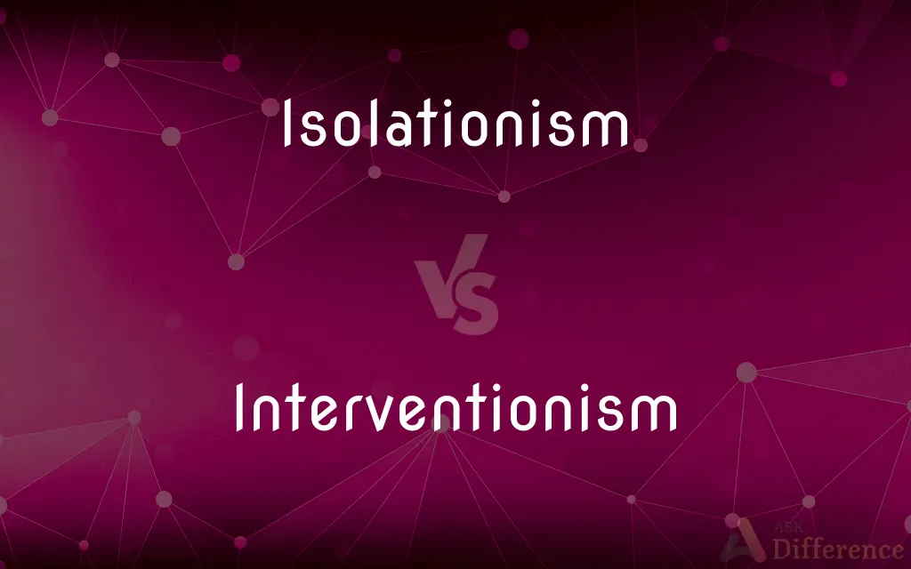 Isolationism Vs Interventionism — Whats The Difference