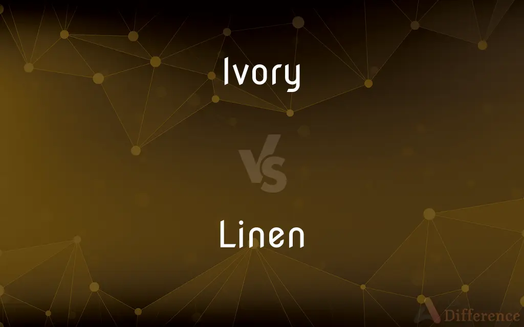 Ivory vs. Linen — What's the Difference?