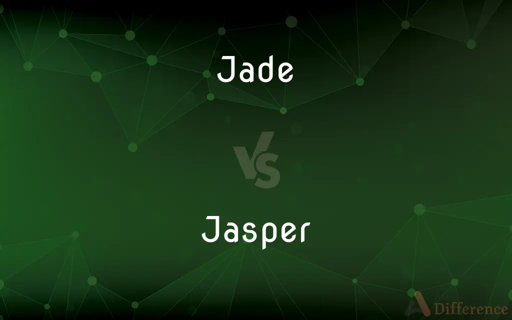 Jade vs. Jasper — What's the Difference?