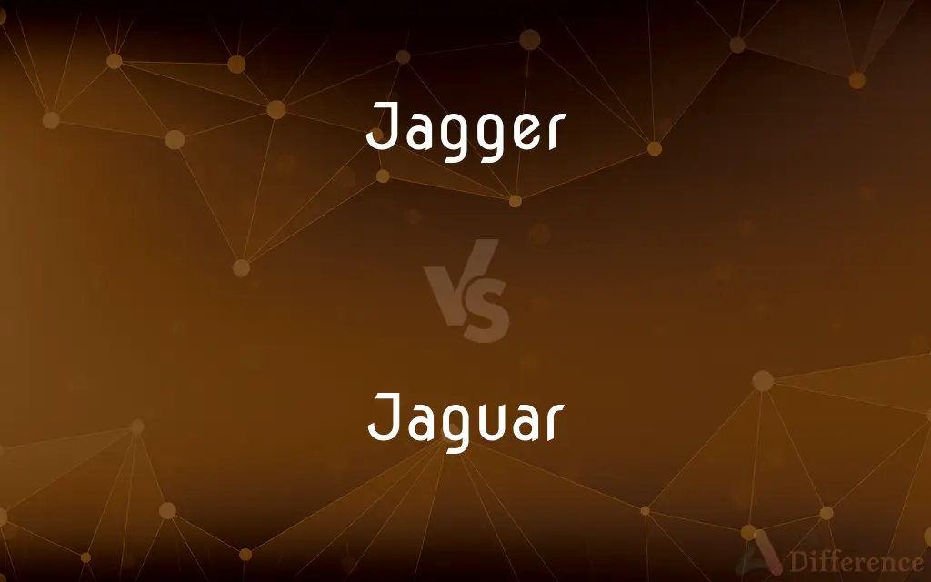Jagger vs. Jaguar — What's the Difference?