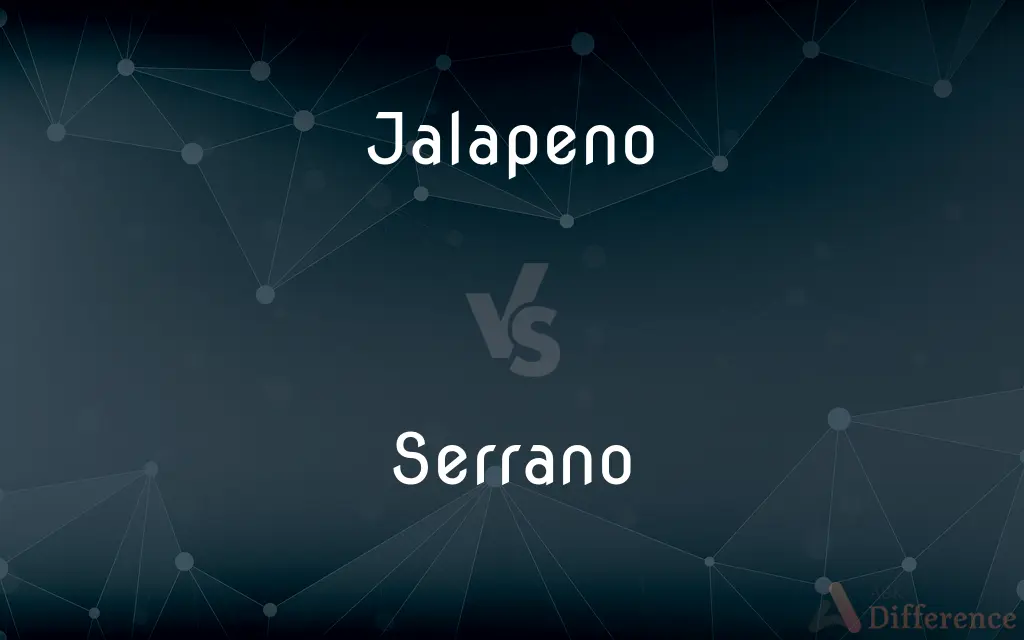 Jalapeno vs. Serrano — What's the Difference?