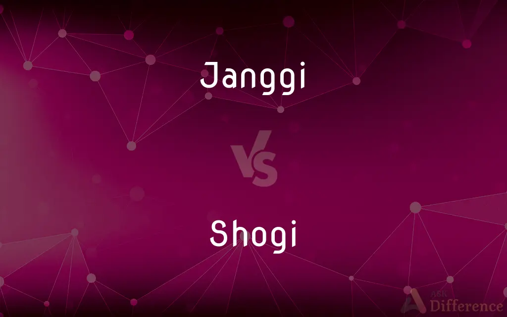 Janggi vs. Shogi — What's the Difference?