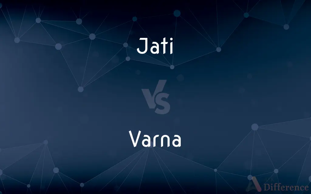 Jati vs. Varna — What's the Difference?