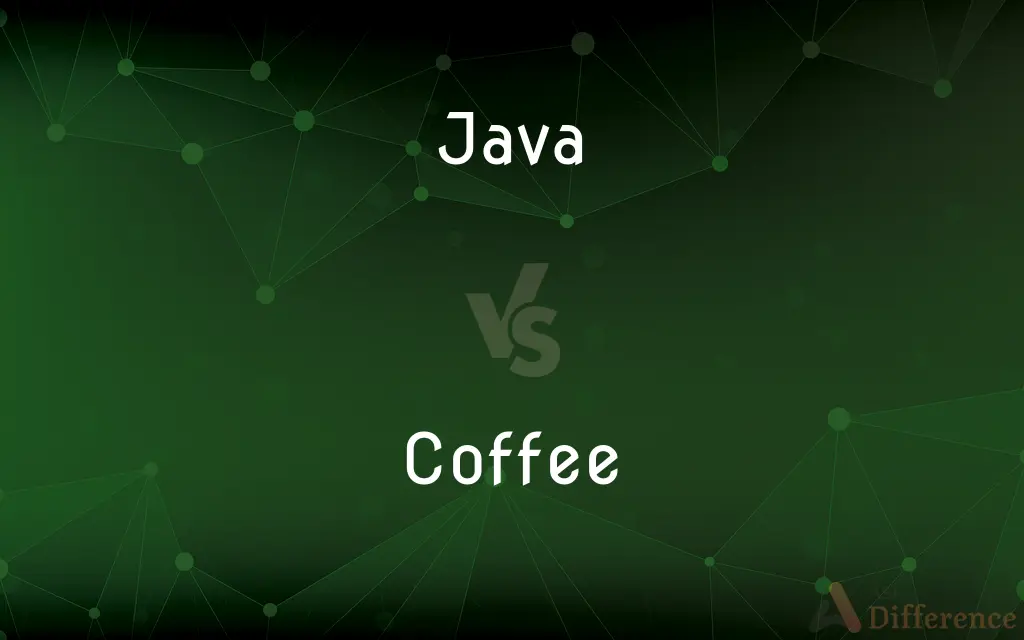 Java vs. Coffee — What's the Difference?