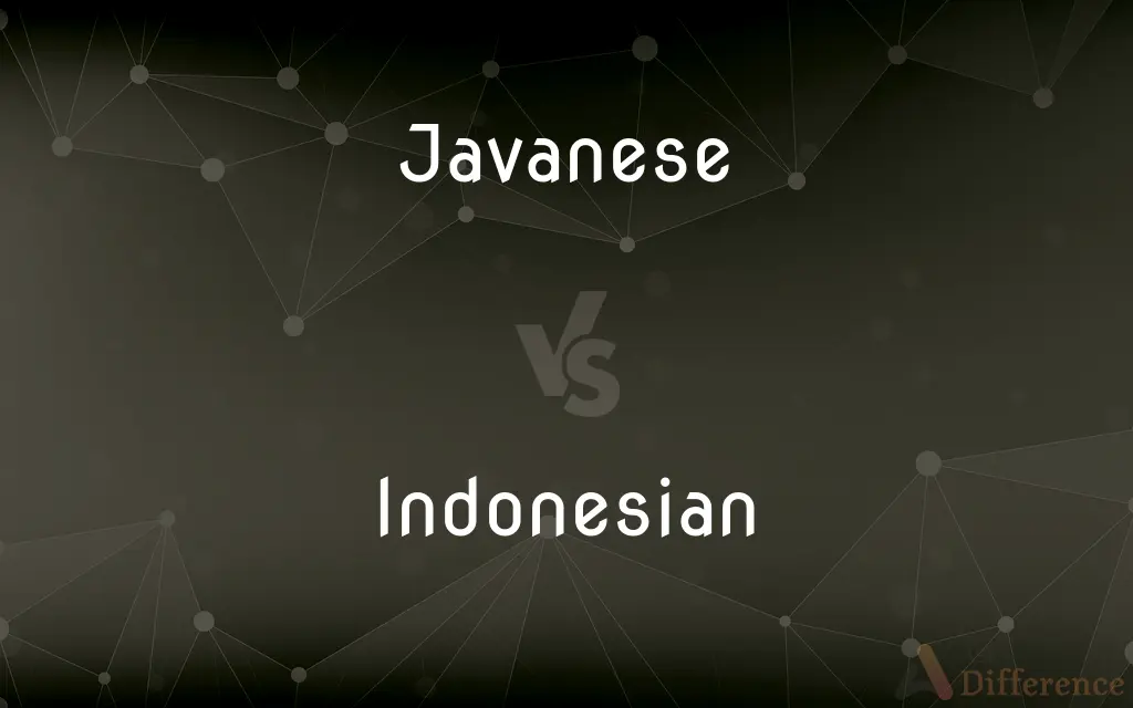 Javanese vs. Indonesian — What's the Difference?