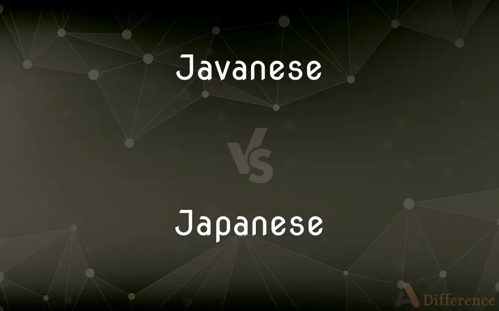 Javanese vs. Japanese — What's the Difference?