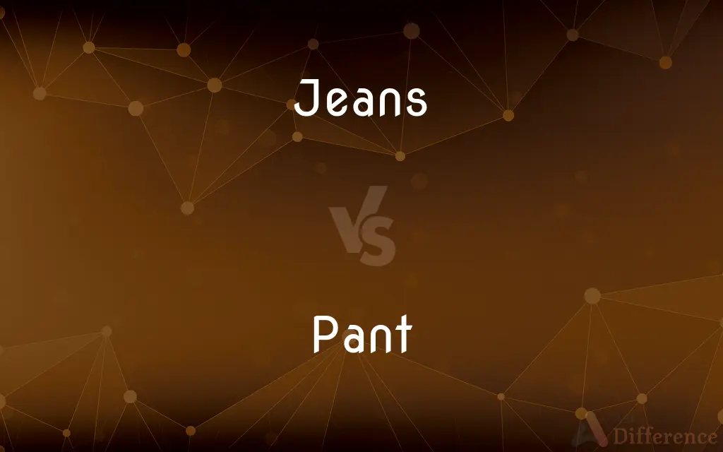 Jeans vs. Pant — What's the Difference?