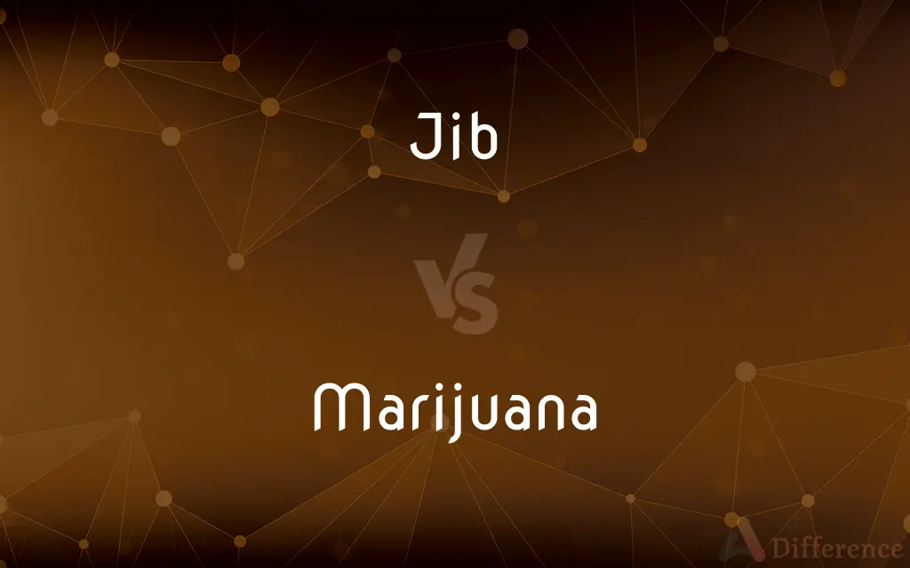 Jib vs. Marijuana — What's the Difference?