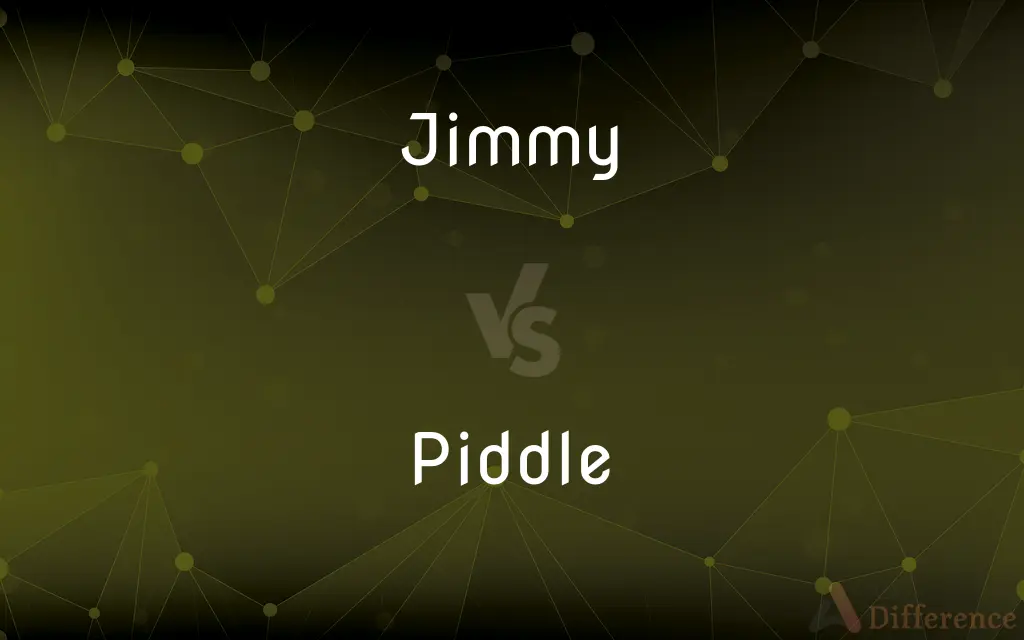 Jimmy vs. Piddle — What's the Difference?