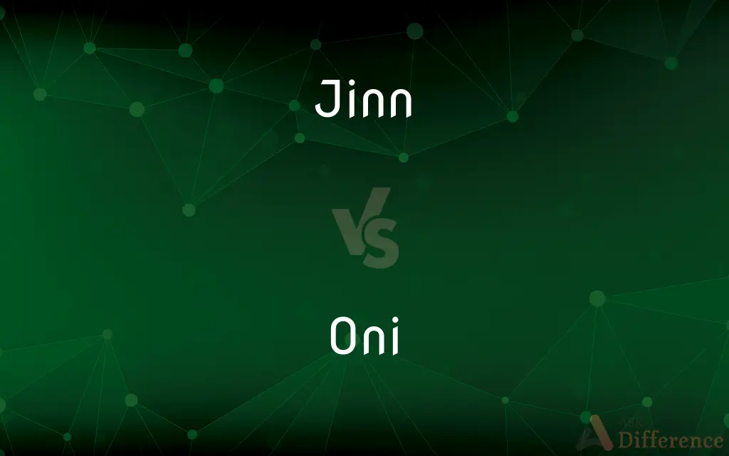 Jinn vs. Oni — What's the Difference?
