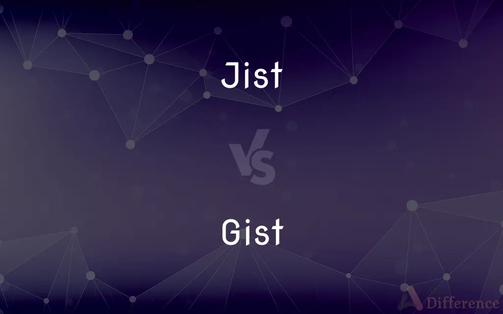 Jist vs. Gist — Which is Correct Spelling?