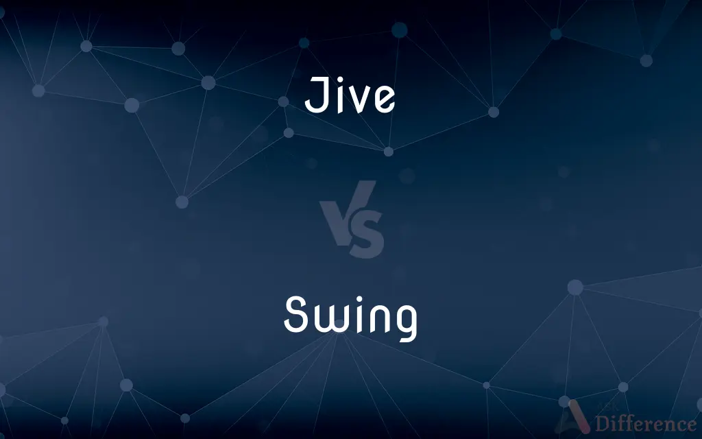 Jive vs. Swing — What's the Difference?