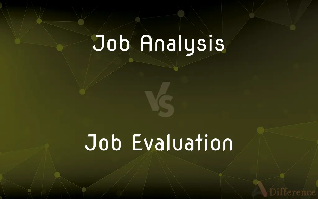Job Analysis vs. Job Evaluation — What's the Difference?