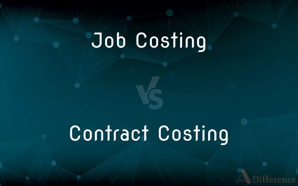 Job Costing vs. Contract Costing — What's the Difference?