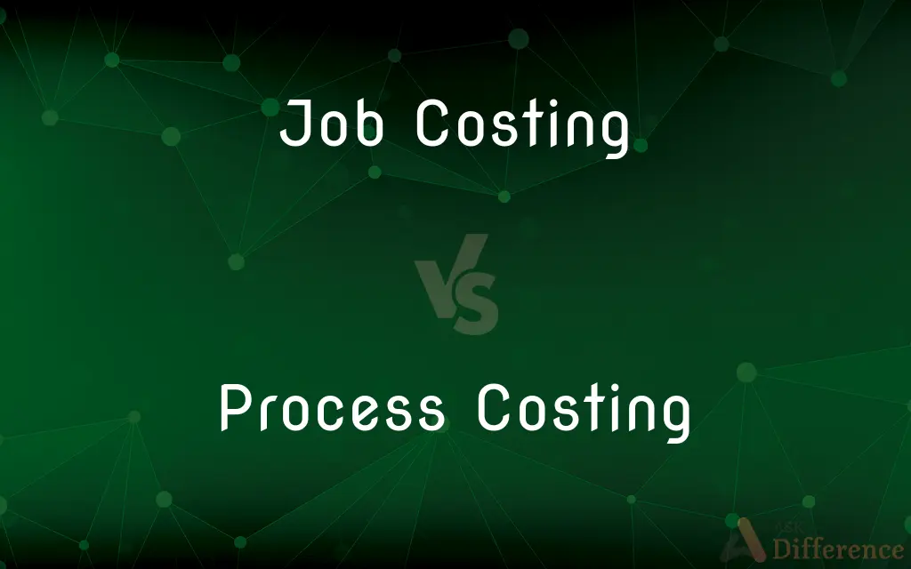 Job Costing vs. Process Costing — What's the Difference?