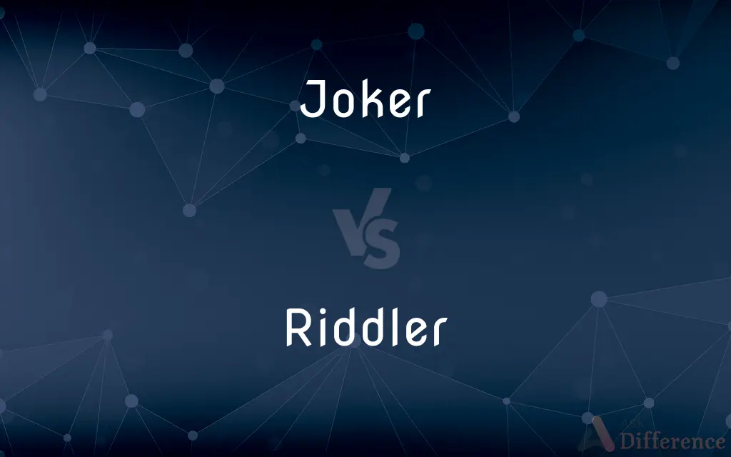 Joker vs. Riddler — What's the Difference?