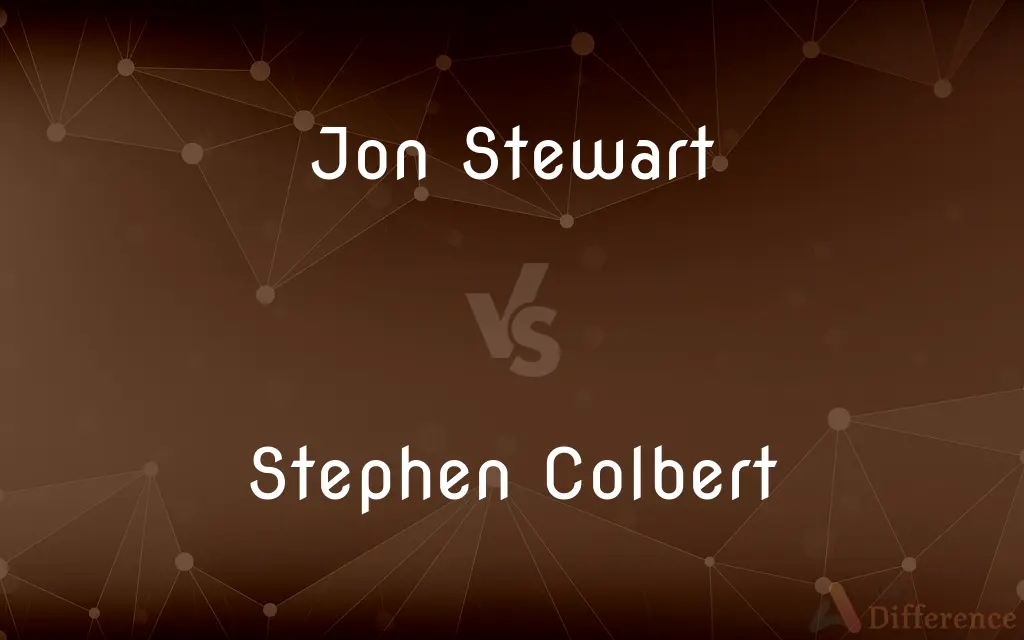Jon Stewart vs. Stephen Colbert — What's the Difference?