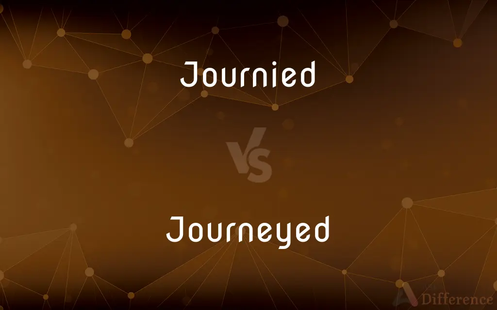 Journied vs. Journeyed — Which is Correct Spelling?