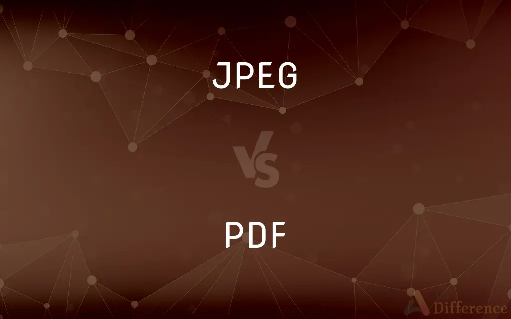 JPEG vs. PDF — What's the Difference?