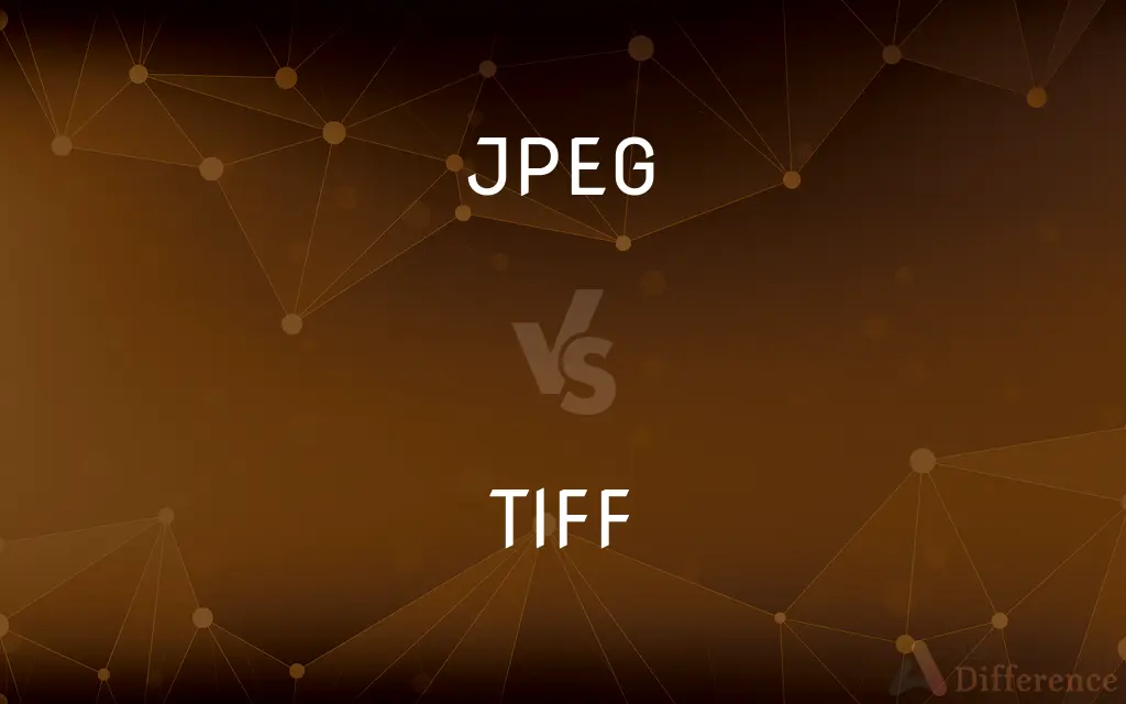 JPEG vs. TIFF — What's the Difference?