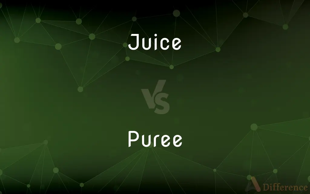 Juice vs. Puree — What's the Difference?
