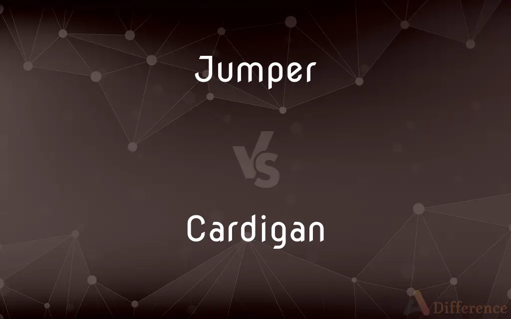 Jumper vs. Cardigan — What's the Difference?