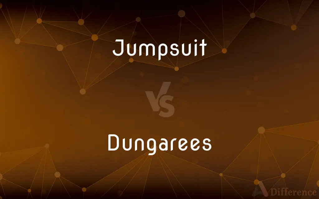 Jumpsuit vs. Dungarees — What's the Difference?