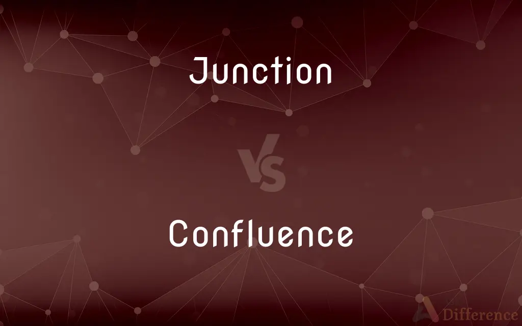 Junction vs. Confluence — What's the Difference?